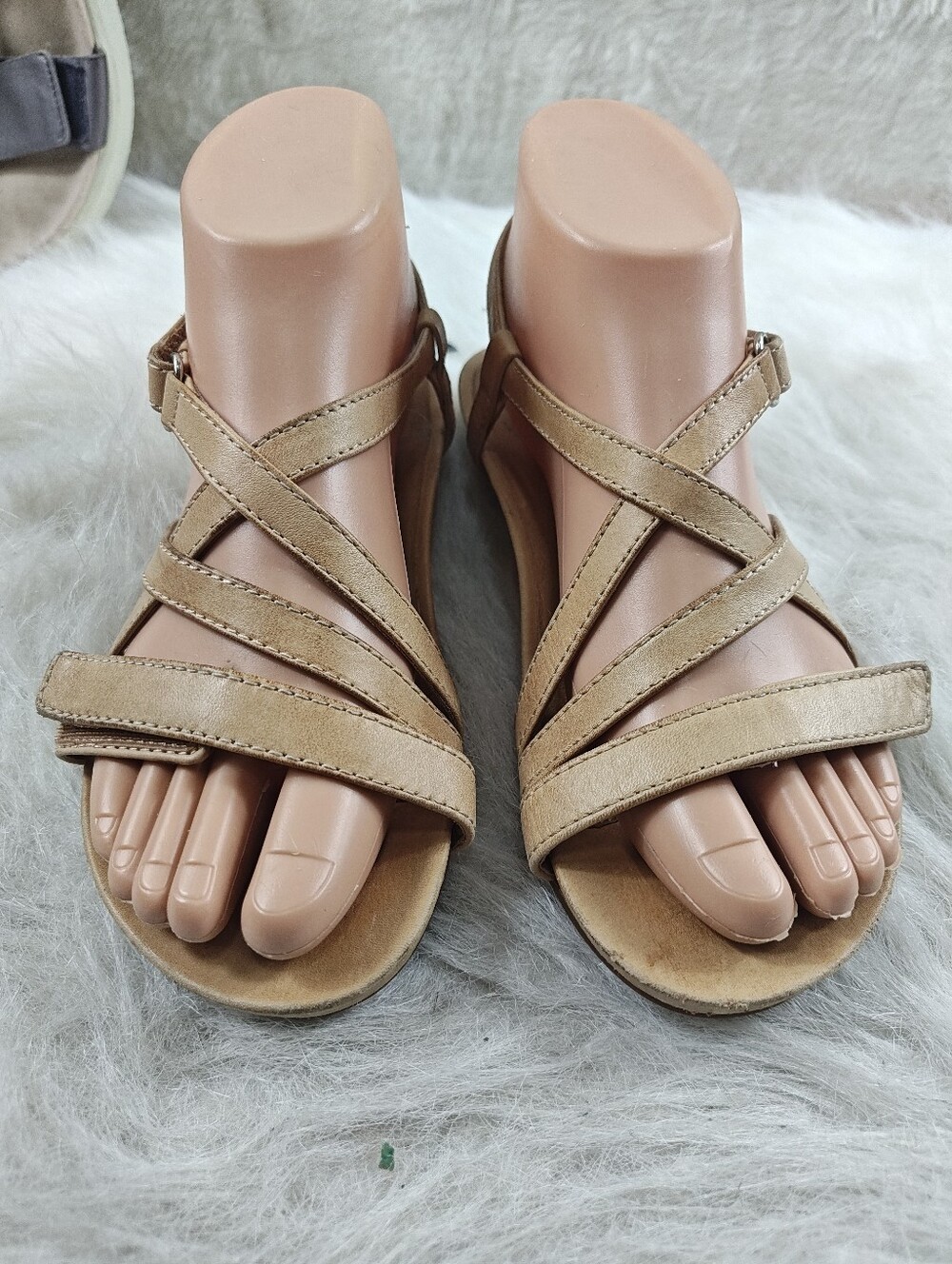 ECCO + ABEO + EuroSoft by Sofft Gray Silver Brown Comfort Sandals Bundle Women's - Picture 4 of 8